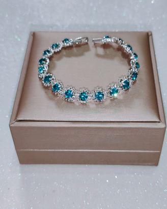 Set 3 Bracciali Tennis Diversi Colori 