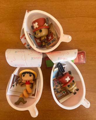 Kinder joy one piece, chopper e luffy