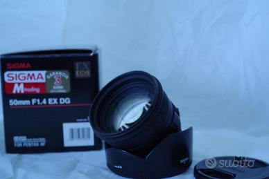 Sigma 50mm f/1.4 EX DG HSM PENTAX
