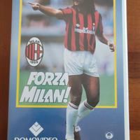 Forza Milan VHS 1988 Domovideo video cassetta