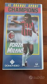Forza Milan VHS 1988 Domovideo video cassetta
