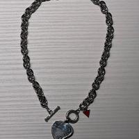 Collana Guess Donna in acciaio con pendente