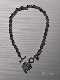 Collana Guess Donna in acciaio con pendente