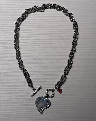 Collana Guess Donna in acciaio con pendente