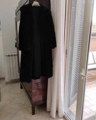 cappotto in code di visone vintage 