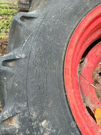 2 ruote complete trattore cerchio e gomma 9%13 26