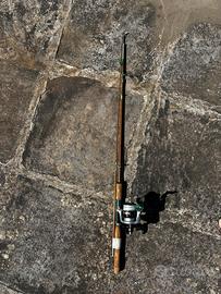 Canna da pesca con mulinello