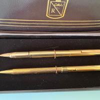 Set Omas Rinascimento laminato oro