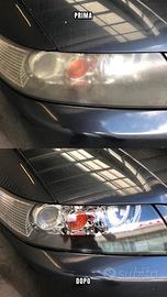 RIPRISTINO FARI OPACIZZATI/INGIALLITI