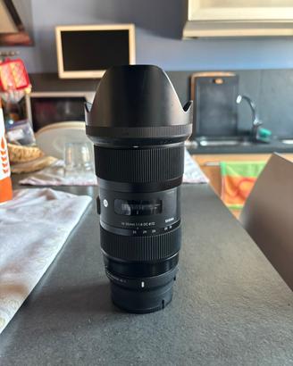 obiettivo Sigma 18-35mm f/1.8 DC HSM Art Sony