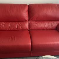 Divano Poltronesofà in vera pelle