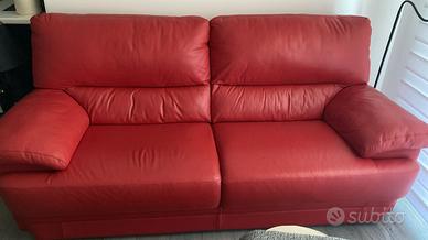 Divano Poltronesofà in vera pelle