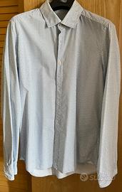 Camicia celeste uomo