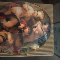 Quadretto in ceramica Capodimonte
