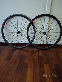 Ruote disco full carbon 1071 grammi