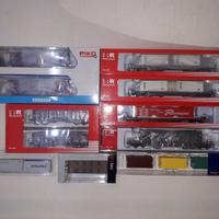 Trenino Lotto Carri Merci H0