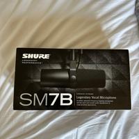 Shure SM7B + Rode stand