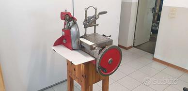 Affettatrice manuale da restaurare