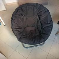 Poltrona pieghevole in stoffa