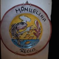 Piatto da parete RISTORANTE MANUELINA RECCO