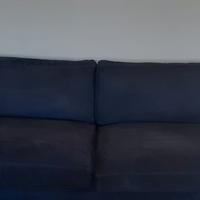 Divano blu 3/4 posti