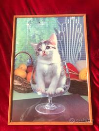 Quadro con gatto