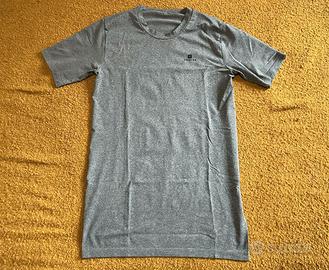 T-shirt tecnica Domyos grigia taglia L