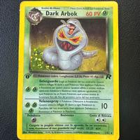 Dark arbok 2/82 1 ed rocket holo pokemon ita inked