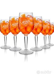 Set bicchieri aperol Spritz