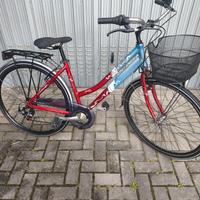 Bicicletta raggi 28 telaio in alluminio 