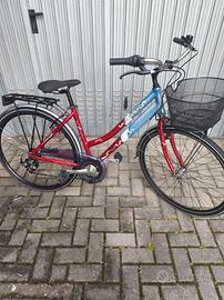 Bicicletta raggi 28 telaio in alluminio 
