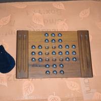 Gioco solitario della bastiglia in legno