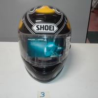 Casco Shoei Raid Pyro giallo