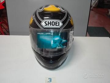 Casco Shoei Raid Pyro giallo