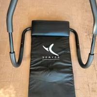 Tappeto attrezzato e palla deymos per addominali