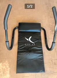 Tappeto attrezzato e palla deymos per addominali