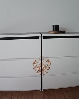 Cassettiere, comodini e lampade
