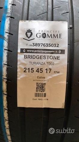 買激安 BRIDGESTONE turanza t002 17/215/45 hipomoto.com