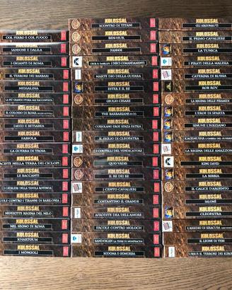 VHS ..  " Kolossal " + Alfred Hitchcock 95 pz.