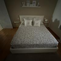 Letto matrimoniale con contenitore