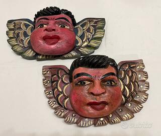 Maschere di Angeli Originali Messico Vintage