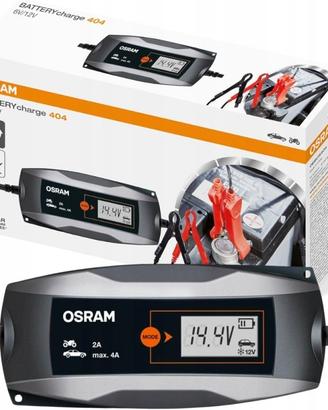 Caricabatterie OSRAM 6/12V 4A Auto Moto
