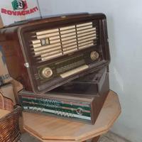 Giradischi e radio d'epoca