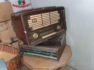 Giradischi e radio d'epoca