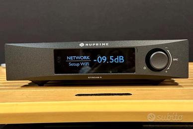 nuprime stream 9 nero lettore di rete