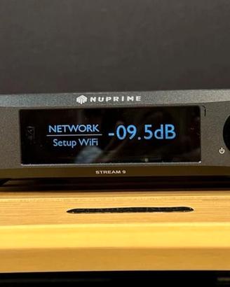 nuprime stream 9 nero lettore di rete
