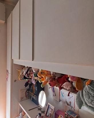Armadio a ponte per bambino
