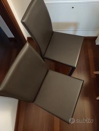 4 sedie soggiorno/pranzo Pozzoli Easyline