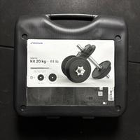 Kit Manubri 20kg con valigetta - Completo