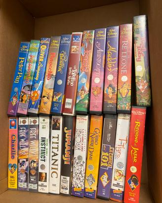 Vhs Disney e altri